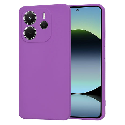 Ovitek za Xiaomi Redmi Note 14 4G (Standard), Techsuit, SoftFlex, Vijoličen