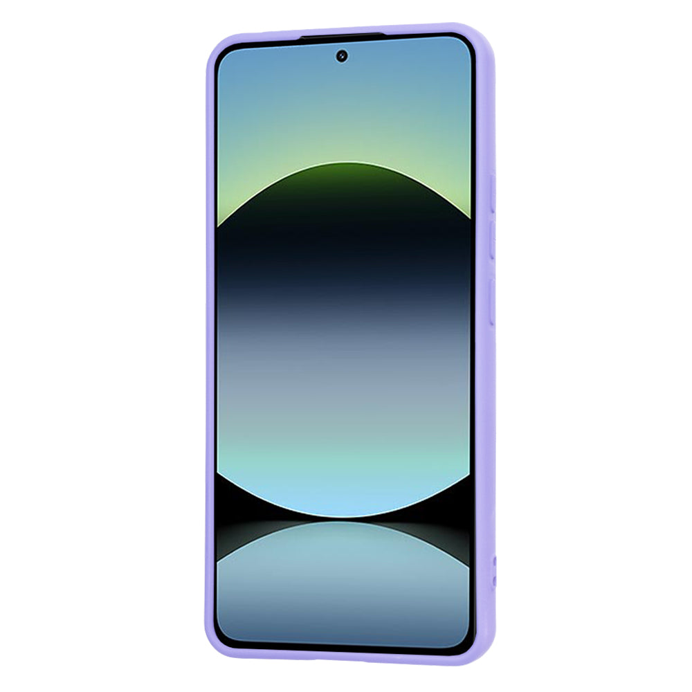 Ovitek za Xiaomi Redmi Note 14 4G (Standard), Techsuit, SoftFlex, Svetlo vijoličen