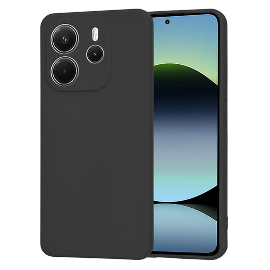 Ovitek za Xiaomi Redmi Note 14 4G (Standard), Techsuit, SoftFlex, Črn