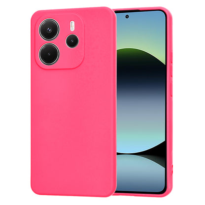 Ovitek za Xiaomi Redmi Note 14 4G (Standard), Techsuit, SoftFlex, Temno roza