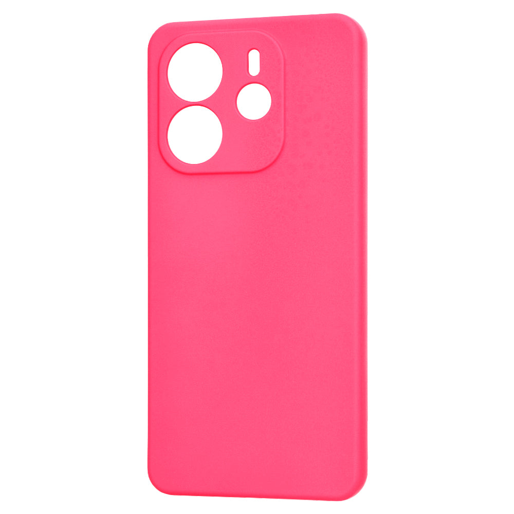 Ovitek za Xiaomi Redmi Note 14 4G (Standard), Techsuit, SoftFlex, Temno roza