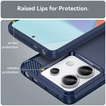 Ovitek za Xiaomi Redmi Note 14 5G, Techsuit, Karbon, Črn