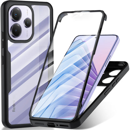 Ovitek za Xiaomi Redmi Note 14 5G, Techsuit, ColorVerse 360, Črn