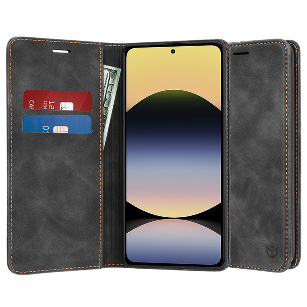 Ovitek za Xiaomi Redmi Note 14 5G, Techsuit, Confy, Črn