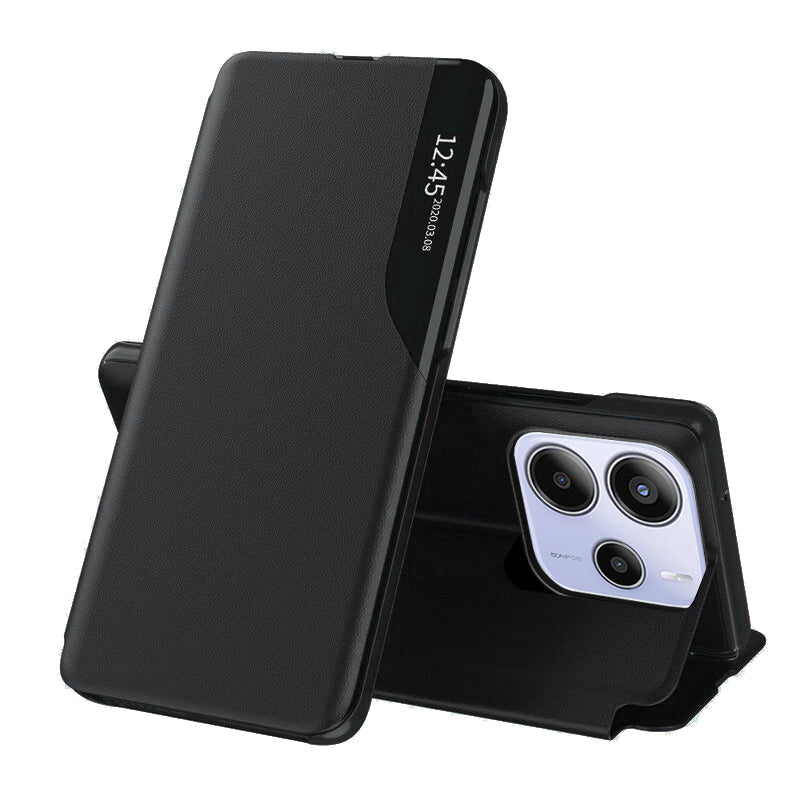 Ovitek za Xiaomi Redmi Note 14 5G, Techsuit, eFold, Črn