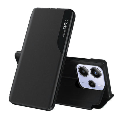 Ovitek za Xiaomi Redmi Note 14 5G, Techsuit, eFold, Črn