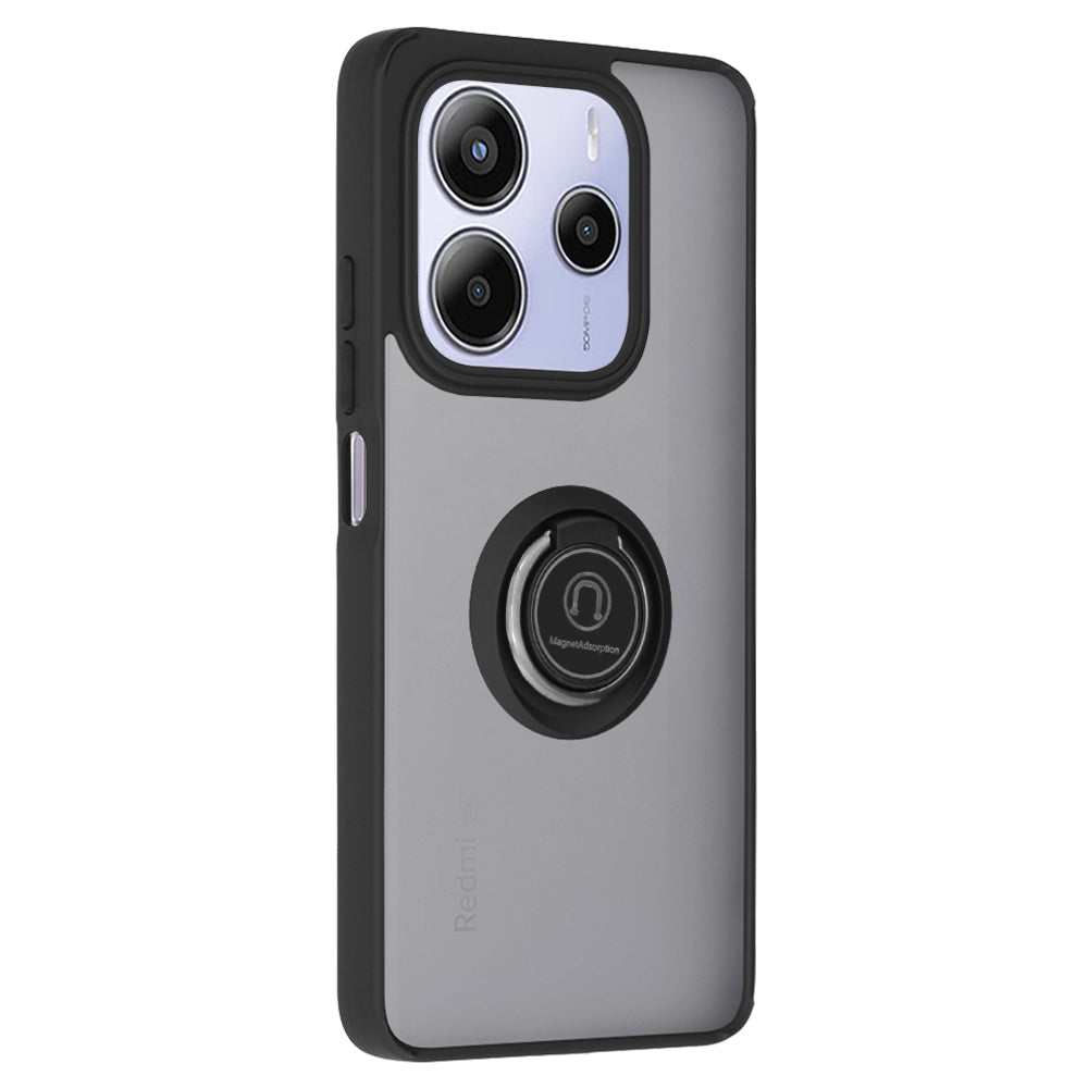 Ovitek za Xiaomi Redmi Note 14 5G, Techsuit, Glinth, Črn