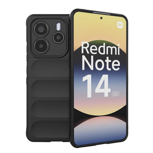 Ovitek za Xiaomi Redmi Note 14 5G, Techsuit, Magic Shield, Črn