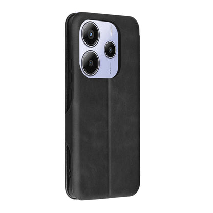 Ovitek za Xiaomi Redmi Note 14 5G, Techsuit, Safe Wallet Plus, Črn