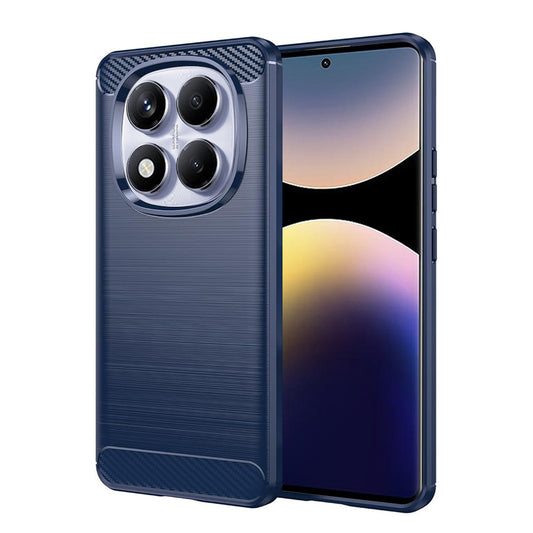 Ovitek za Xiaomi Redmi Note 14 Pro 4G, Techsuit, Karbon, Modra