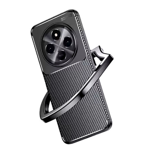 Ovitek za Xiaomi Redmi Note 14 Pro 4G, Techsuit, CarbonFiber, Črn