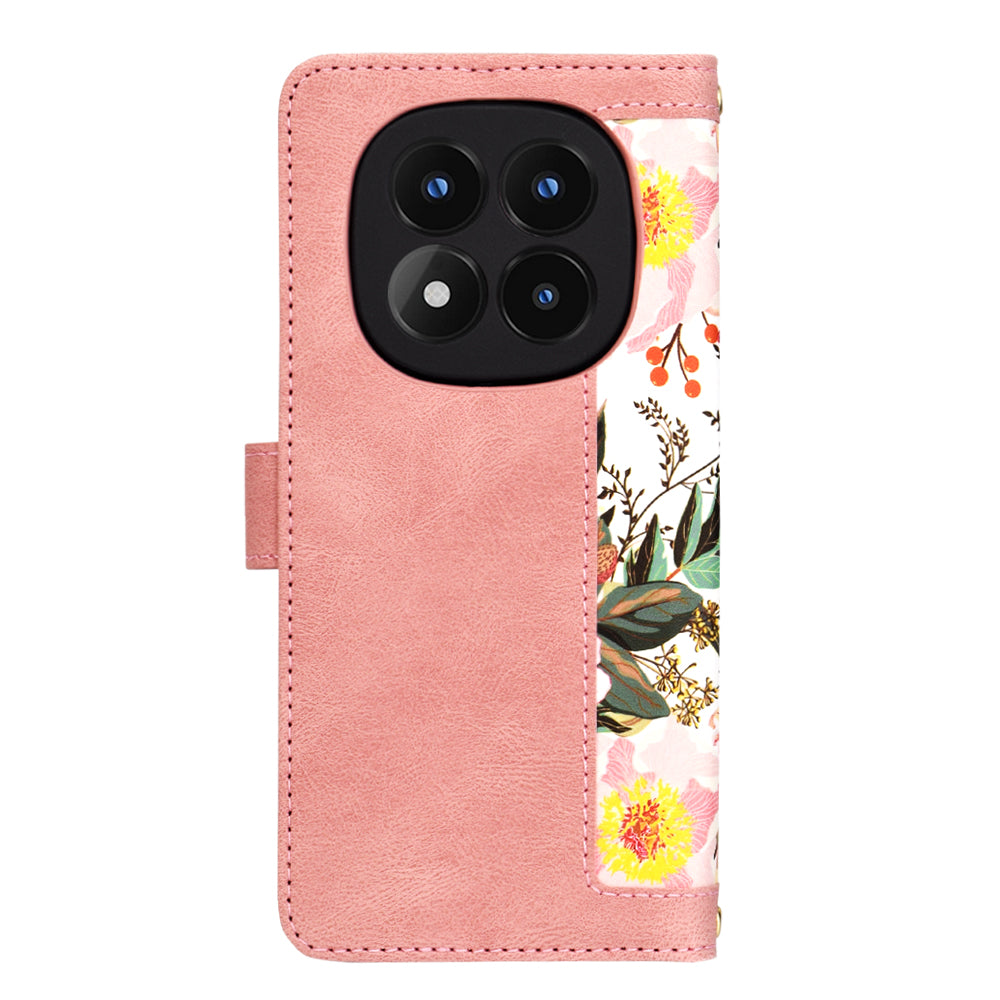 Ovitek za Xiaomi Redmi Note 14 Pro 4G, Techsuit, FlipCraft, roza