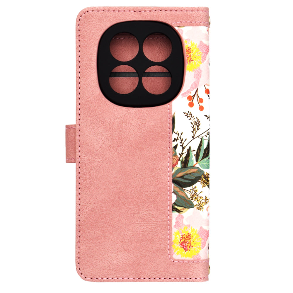 Ovitek za Xiaomi Redmi Note 14 Pro 4G, Techsuit, FlipCraft, roza