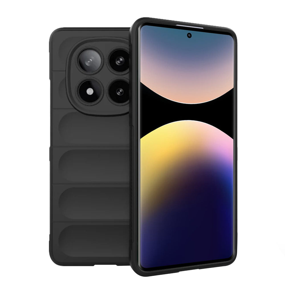 Ovitek za Xiaomi Redmi Note 14 Pro 4G, Techsuit, Magic Shield, Črn