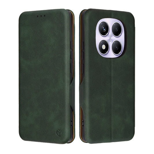 Ovitek za Xiaomi Redmi Note 14 Pro 4G, Techsuit, Safe Wallet Plus, Zeleno