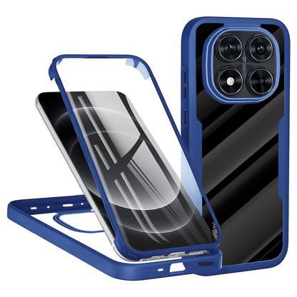 Case for Xiaomi Redmi Note 14 Pro+ 5G / Note 14 Pro 5G / Poco X7, Techsuit, ColorVerse 360, Blue