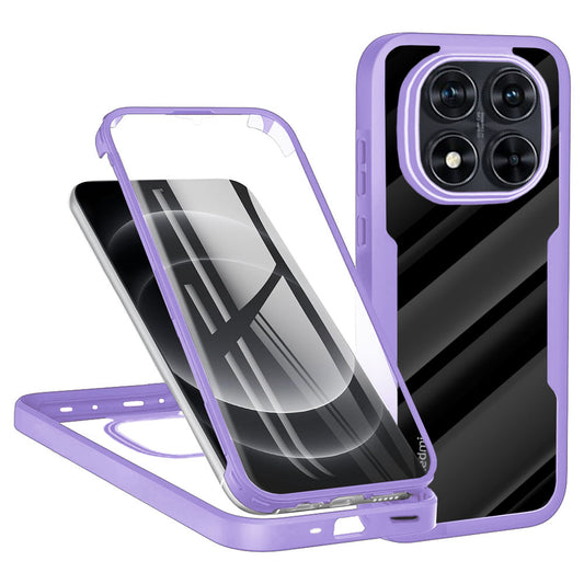 Ovitek za Xiaomi Redmi Note 14 Pro+ 5G / Note 14 Pro 5G / Poco X7, Techsuit, ColorVerse 360, Vijolična