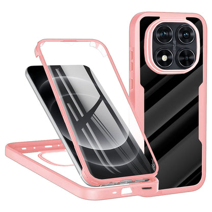 Ovitek za Xiaomi Redmi Note 14 Pro+ 5G / Note 14 Pro 5G / Poco X7, Techsuit, ColorVerse 360, roza