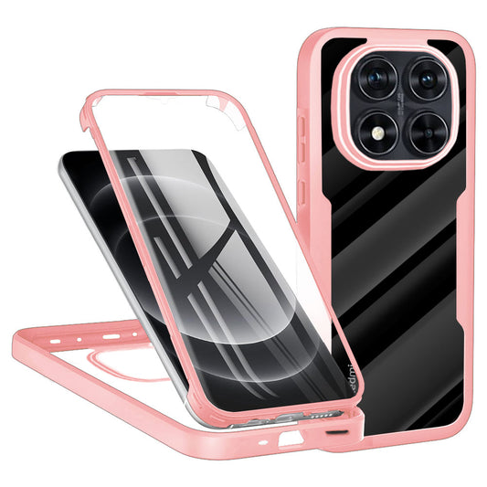 Ovitek za Xiaomi Redmi Note 14 Pro+ 5G / Note 14 Pro 5G / Poco X7, Techsuit, ColorVerse 360, roza
