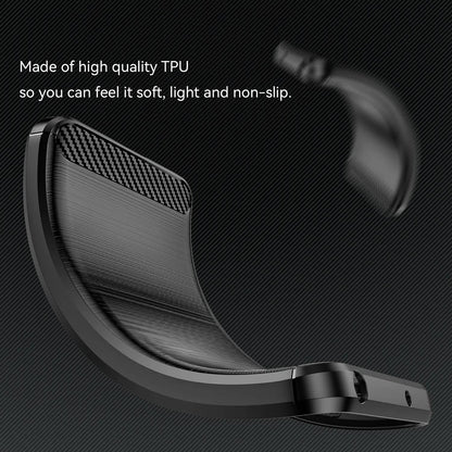 Ovitek za Xiaomi Redmi Note 14 Pro+ 5G, Techsuit, Karbon, Črn