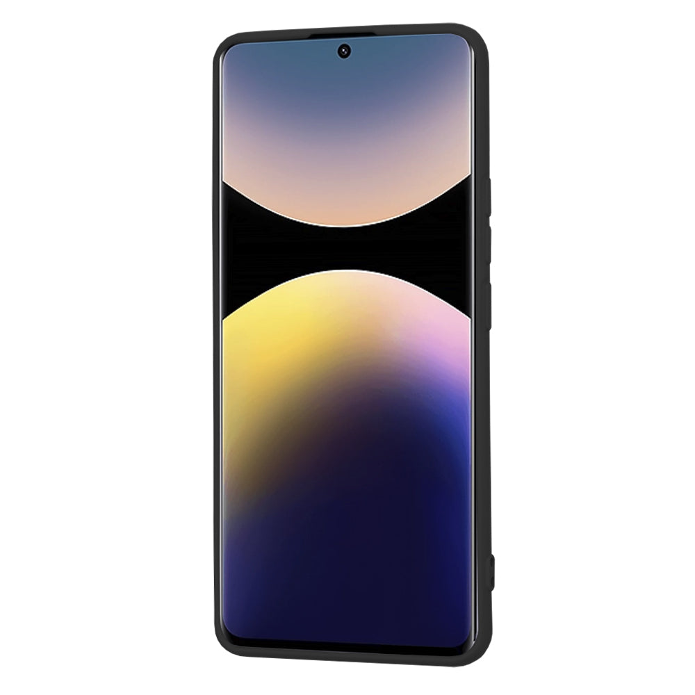 Ovitek za Xiaomi Redmi Note 14 Pro+ 5G, Techsuit, SoftFlex, Črn