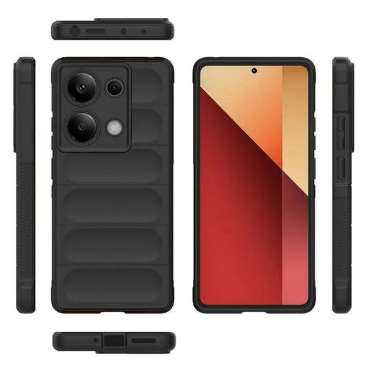 Ovitek za Xiaomi Redmi Note 14S, Techsuit, Magic Shield, Črn