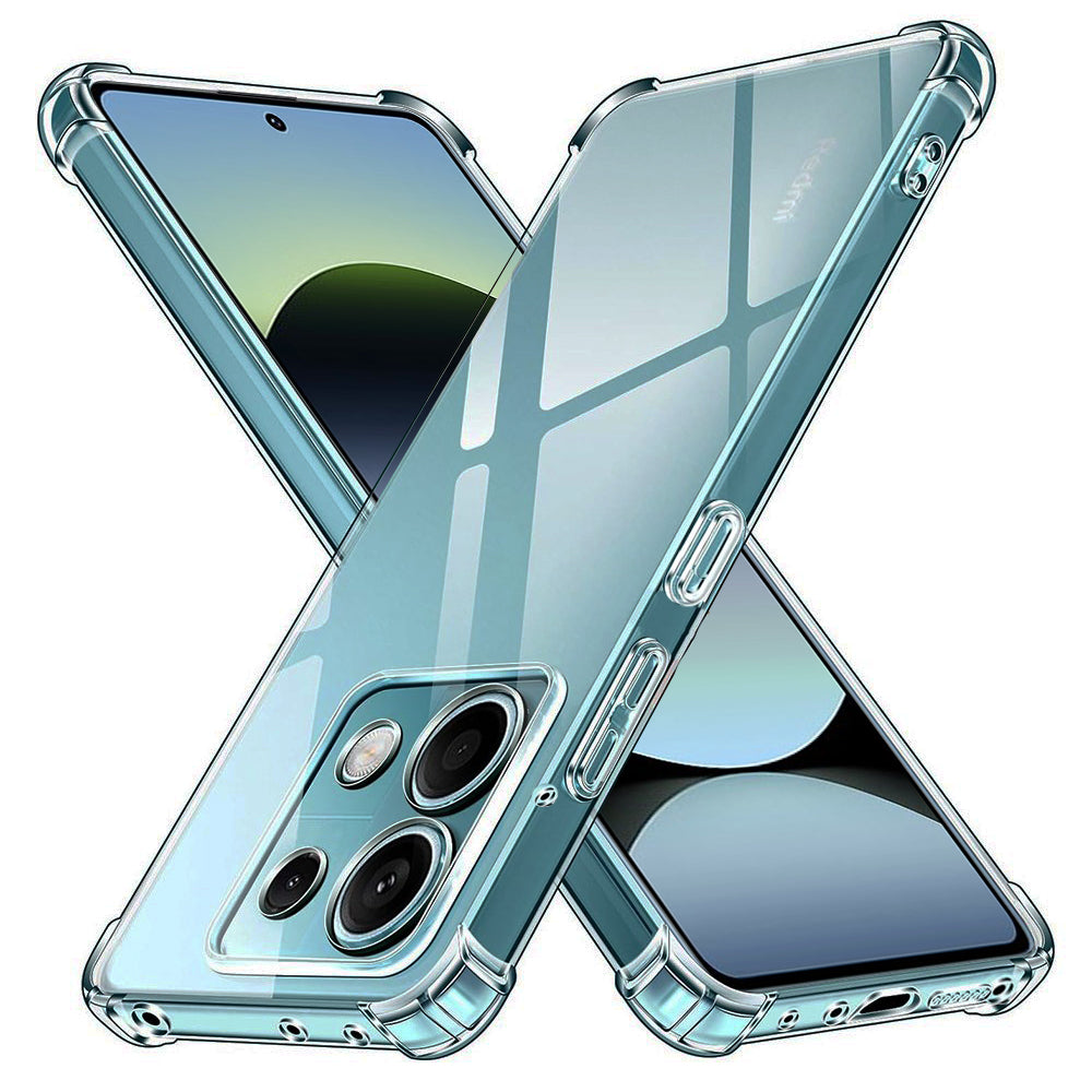 Ovitek za Xiaomi Redmi Note 14S, Techsuit, odporen na udarce, prozoren