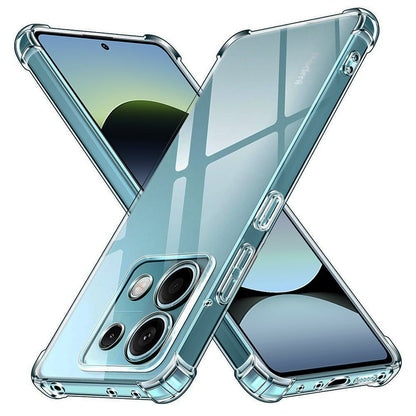 Ovitek za Xiaomi Redmi Note 14S, Techsuit, odporen na udarce, prozoren