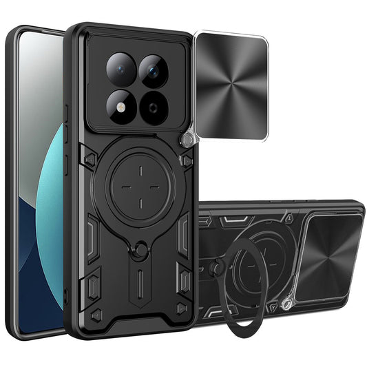 Ovitek za Xiaomi Redmi Note 15 Pro 4G, Techsuit, CamGuard Pro, črn