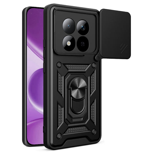 Ovitek za Xiaomi Redmi Note 15 Pro 4G, Techsuit, CamShield, Črn