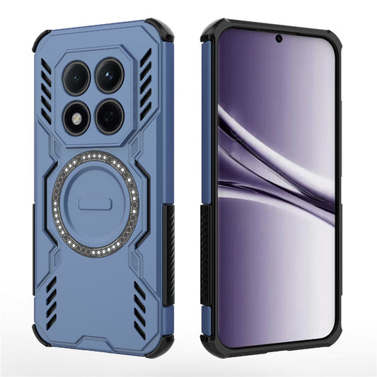 MagSafe ovitek za Xiaomi Redmi Note 15 Pro 5G, Techsuit, ArmorMag, Modra