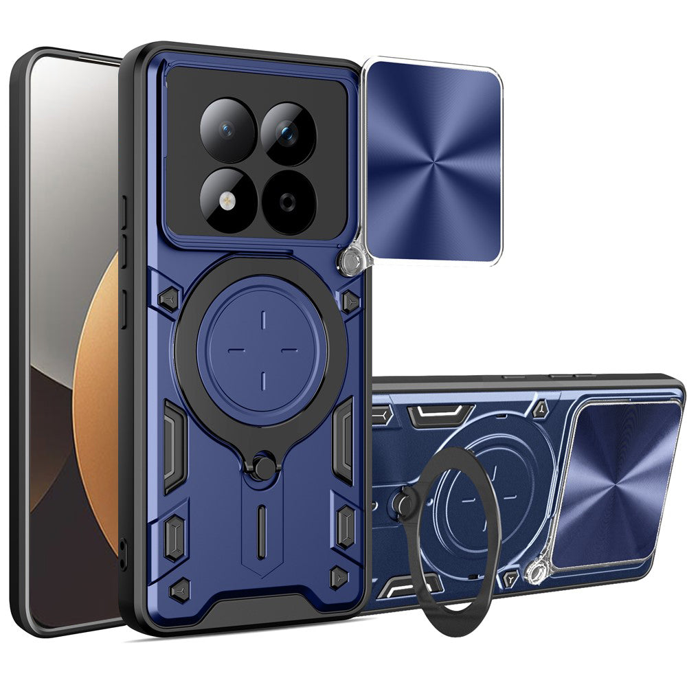 Ovitek za Xiaomi Redmi Note 15 Pro 5G, Techsuit, CamGuard Pro, Modra