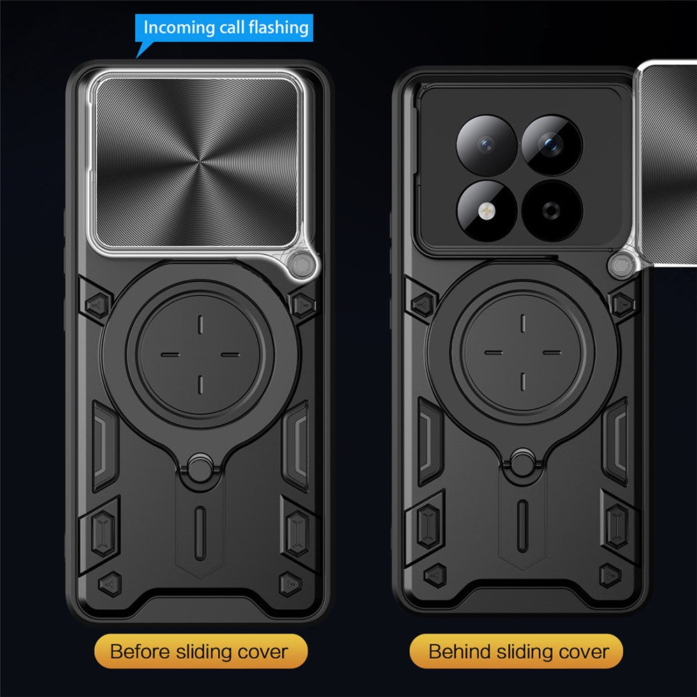 Ovitek za Xiaomi Redmi Note 15 Pro 5G, Techsuit, CamGuard Pro, Modra