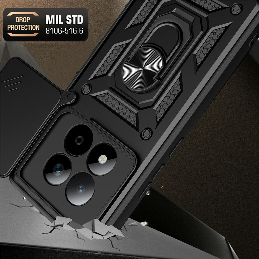 Ovitek za Xiaomi Redmi Note 15 Pro 5G, Techsuit, CamShield, Modra