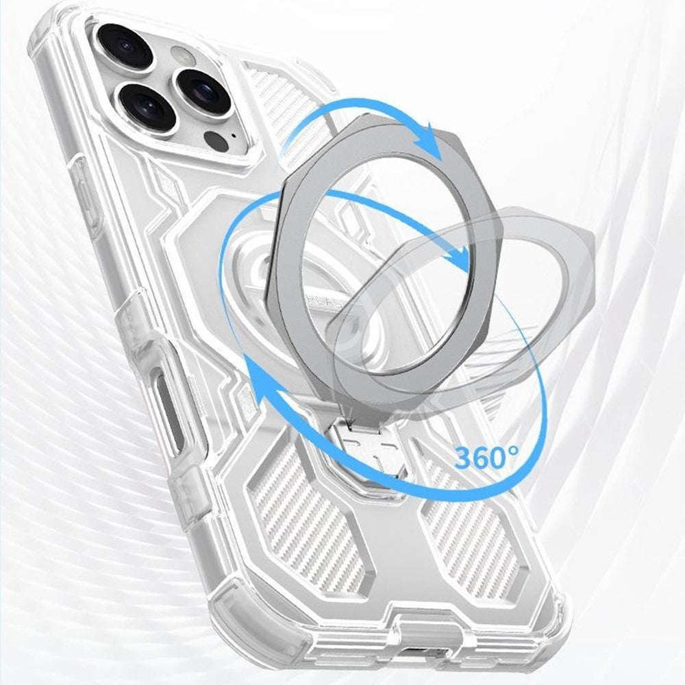 Case for Xiaomi Redmi Note 15 Pro 5G, Techsuit, Carbon Shield Pro, White