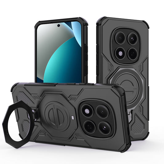 Ovitek za Xiaomi Redmi Note 15 Pro 5G, Techsuit, Carbon Shield Pro, Črn