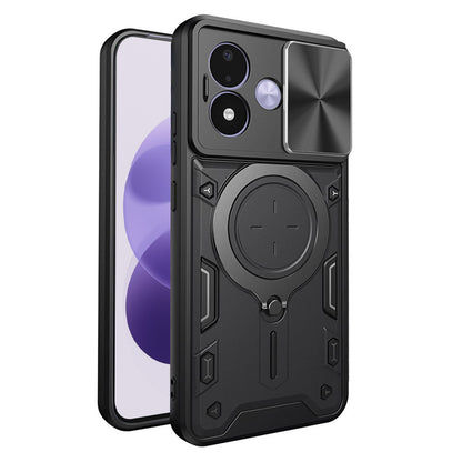 Ovitek za Xiaomi Redmi Note 17 4G / Note 17 5G, Techsuit, CamGuard Pro, črn