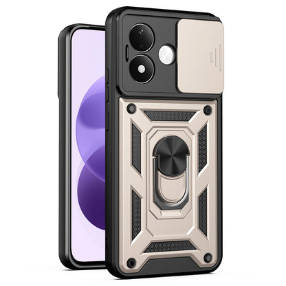 Ovitek za Xiaomi Redmi Note 17 4G / Note 17 5G, Techsuit, CamShield, zlate barve