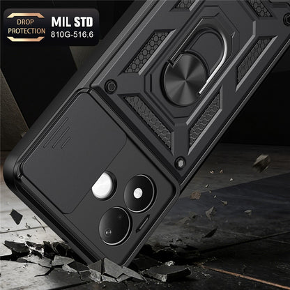 Ovitek za Xiaomi Redmi Note 17 4G / Note 17 5G, Techsuit, CamShield, zlate barve