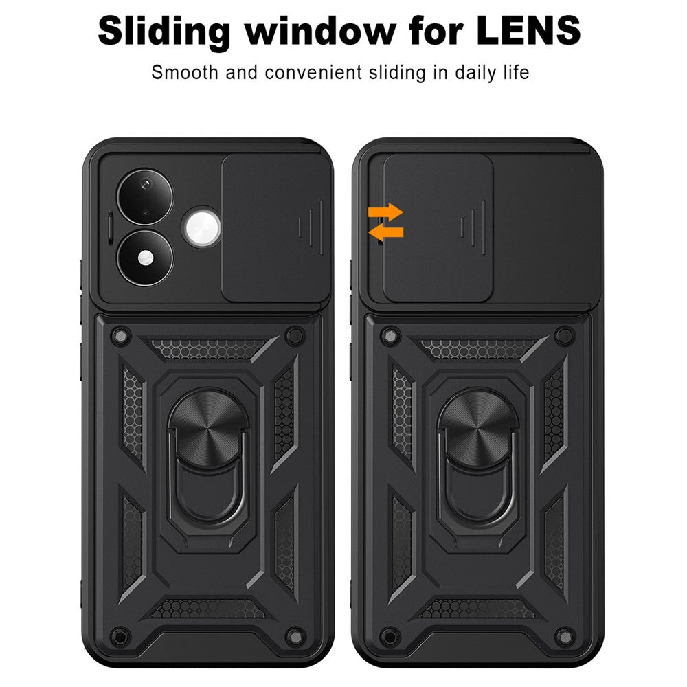 Case for Xiaomi Redmi Note 17 4G / Note 17 5G, Techsuit, CamShield, Green