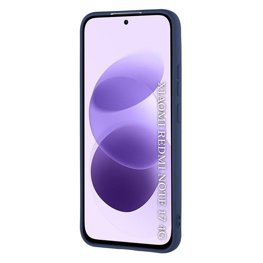 Ovitek za Xiaomi Redmi Note 17 4G / Note 17 5G, Techsuit, SoftFlex, temno moder
