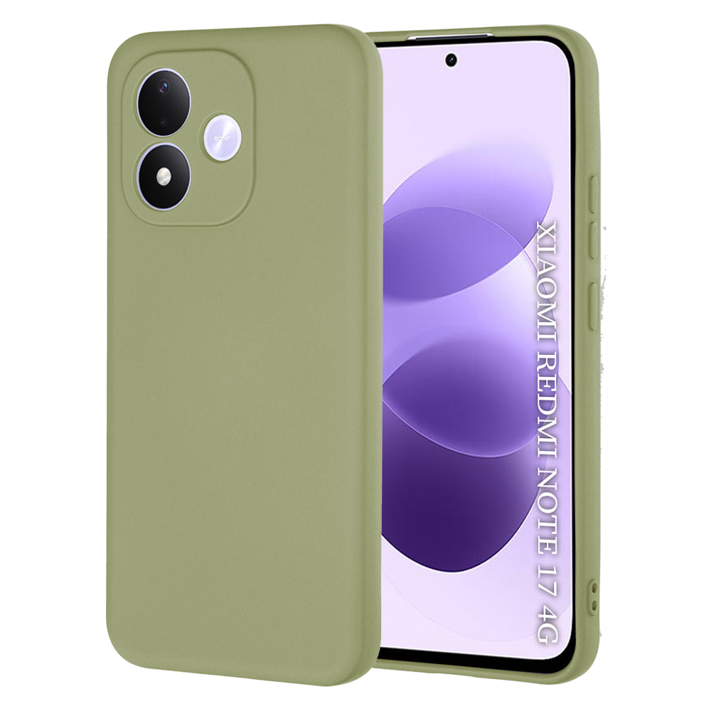 Case for Xiaomi Redmi Note 17 4G / Note 17 5G, Techsuit, SoftFlex, Matcha