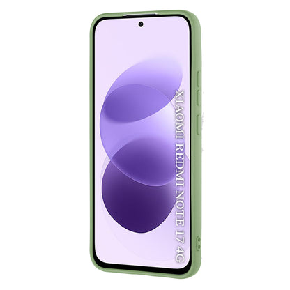 Ovitek za Xiaomi Redmi Note 17 4G / Note 17 5G, Techsuit, SoftFlex, svetlo zelen
