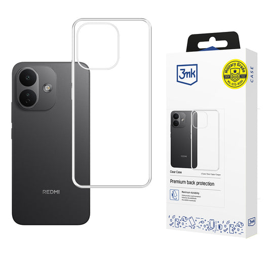 Ovitek za Xiaomi Redmi Note 17 Pro, 3MK, Jasno, Prosojno