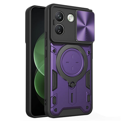 Ovitek za Xiaomi Redmi Note 17 Pro Max, Techsuit, CamGuard Pro, vijoličen