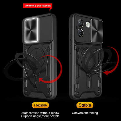Ovitek za Xiaomi Redmi Note 17 Pro Max, Techsuit, CamGuard Pro, vijoličen