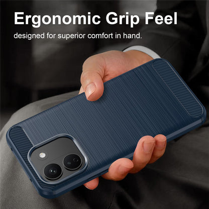 Case for Xiaomi Redmi Note 17 Pro Max, Techsuit, Carbon, Blue