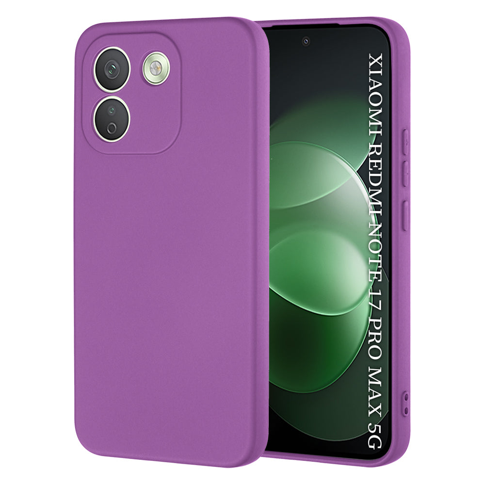 Ovitek za Xiaomi Redmi Note 17 Pro Max, Techsuit, SoftFlex, vijoličen