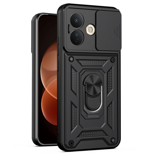 Ovitek za Xiaomi Redmi Note 17 Pro, Techsuit, CamShield, črn