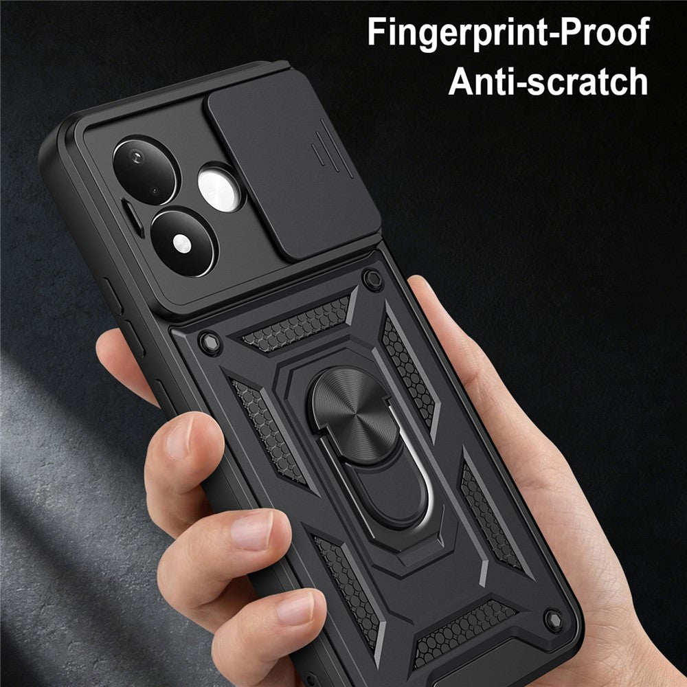 Ovitek za Xiaomi Redmi Note 17 Pro, Techsuit, CamShield, rožnato zlate barve